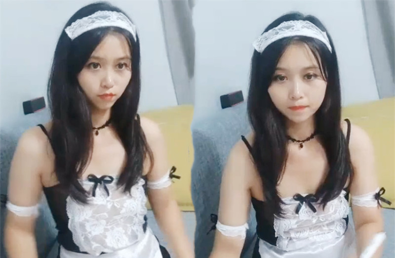 制服妹子女仆装和炮友啪啪,跳蛋自慰骑乘侧入大力猛操